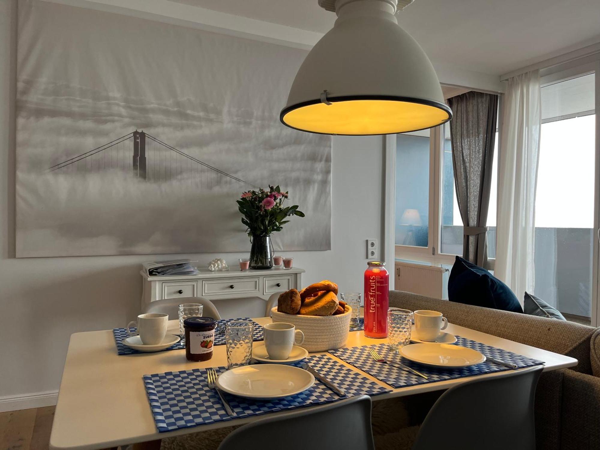 Apartment Weserblick Бремерхафен Экстерьер фото